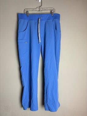 FIGS Kade Cargo Ceil Blue Scrub Pants Size MP